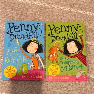 Set of 2 New Usborne Books Penny Dreadful Series